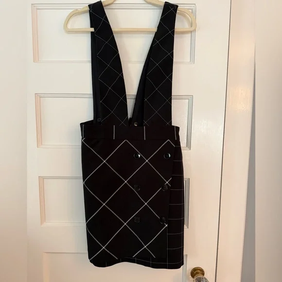 Maje mini skirt with suspenders - Picture 2 of 4